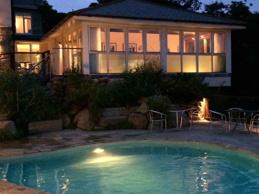 The Lamorna Cove Hotel 彭赞斯 外观 照片