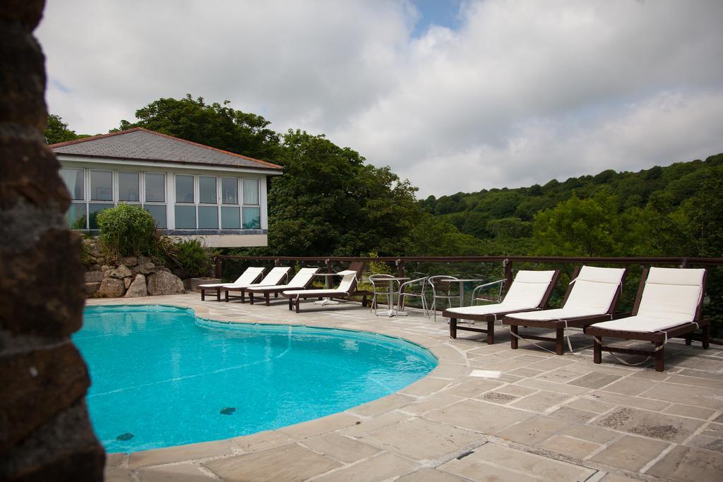 The Lamorna Cove Hotel 彭赞斯 外观 照片